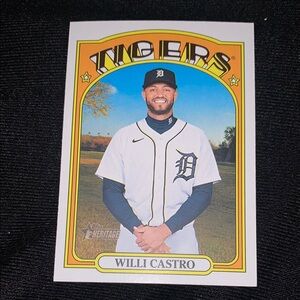 Tigers Baseball Card